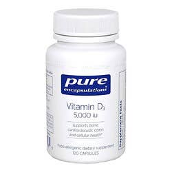 Pure Encapsulations® Vitamin D3 125 mcg (5,000 IU)