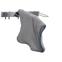 Wall Mounted Stainless Steel Drying Rack, 3 Bracket