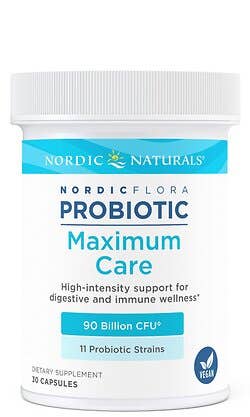 Nordic Naturals® Nordic Flora Probiotic Maximum Care, 30 Count