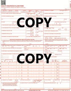 CMS Claim Form