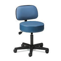 5 Leg Pneumatic Stool With Backrest