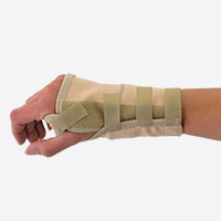 Elastic Wrist Braces With Removable Metal Splint